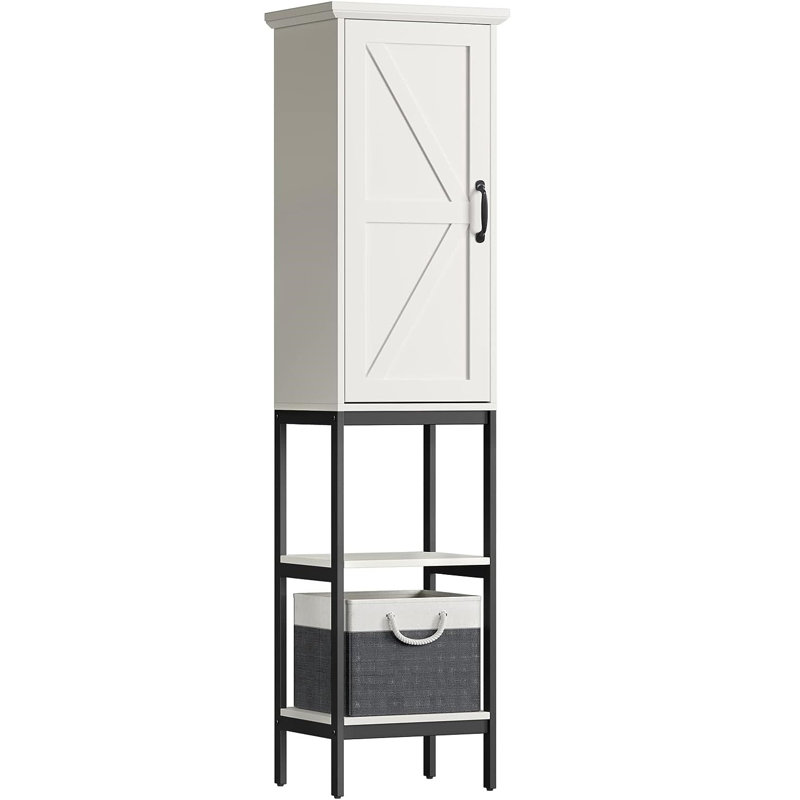 17 Stories Jenniyah Freestanding Linen Wayfair